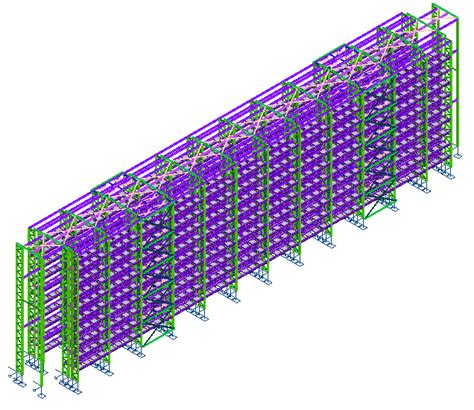 Konstrukcja Wsporcza Linii Produkcyjnej Sr Steel Standing