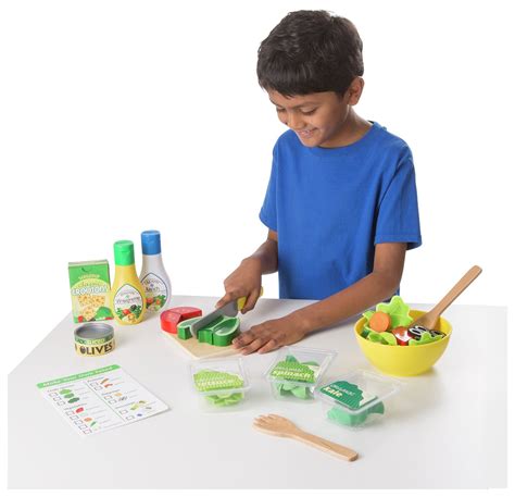 Melissa And Doug Slice And Toss Salad Play Food Set Reviews