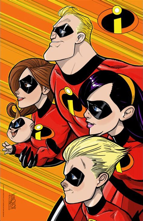 The Incredibles By Hodges Art On Deviantart The Incredibles Disney Incredibles Disney Fan Art