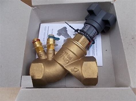 Oventrop Double Regulating And Commissioning Valve 1660410 Hydrocontrol