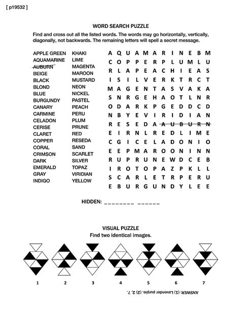 The Gallery For Word Search Puzzles Printable