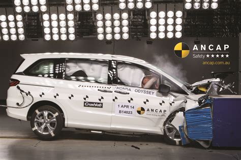 Honda Odyssey 2014 Dec 2020 Crash Test Results Ancap