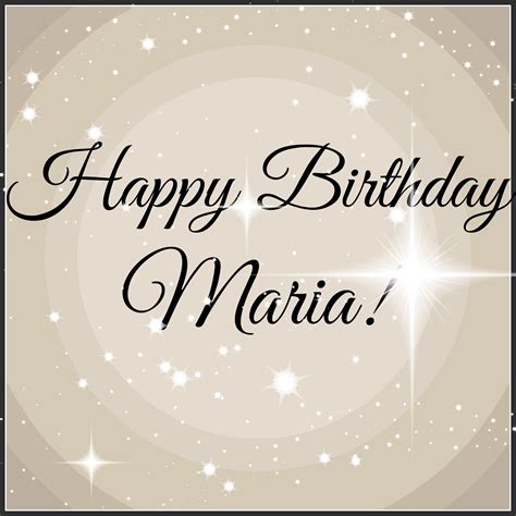 Happy Birthday Maria Images Birtdfra