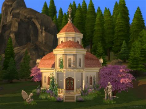 Lord Of The Rings Meets The Sims 4 Hobbit House