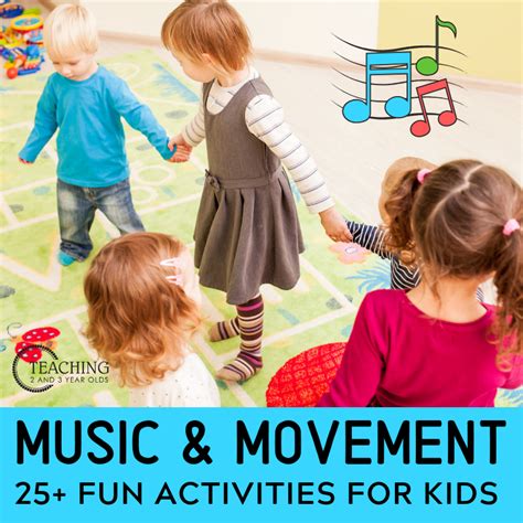 These simple but fun elementary music lesson plans use a storybook and recycled instruments. Music and Movement Activities for Toddlers and Preschoolers