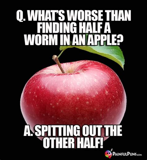 Apple Jokes Apple Pie Puns Baked Humor