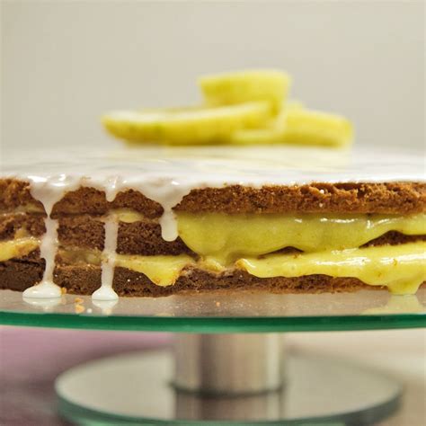 Lemon Curd Cake - Englische Zitronentorte Rezept - [ESSEN UND TRINKEN]