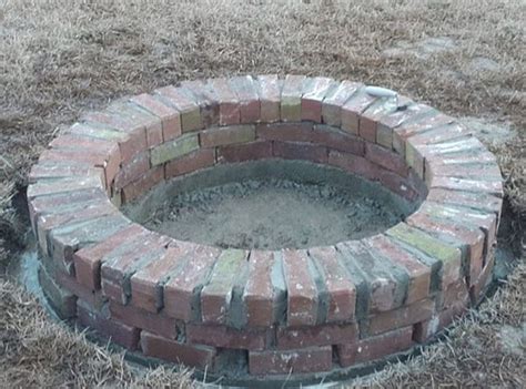 How To Build An Excellent Brick Fire Pit For Your Backyard The Owner Builder Network