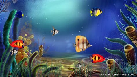 Animated Fish Aquarium Screensaver Screensaver 3d Storm Sea Seastorm