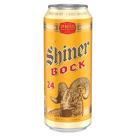 Shiner Bock Beer Can Shop Beer And Wine At H E B