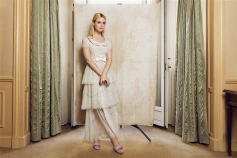 Cannes Film Festival Portraits The Stars Meet Vanity Fair Elle Fanning Red Carpet