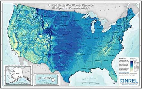 Wind Resource Maps And Data Geospatial Data Science Nrel