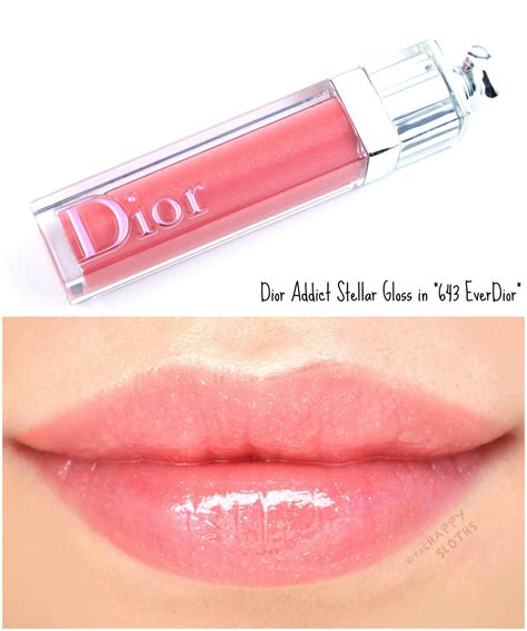 Dior Dior Addict Stellar Lip Gloss Review And Swatches The Happy
