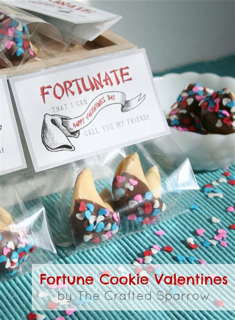 Fortune Cookie Valentines