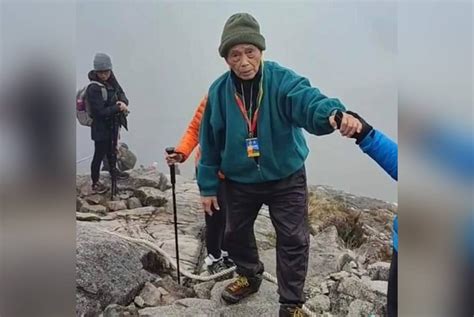 Semangat Kental Atok Tahun Tawan Gunung Kinabalu Sinar Harian