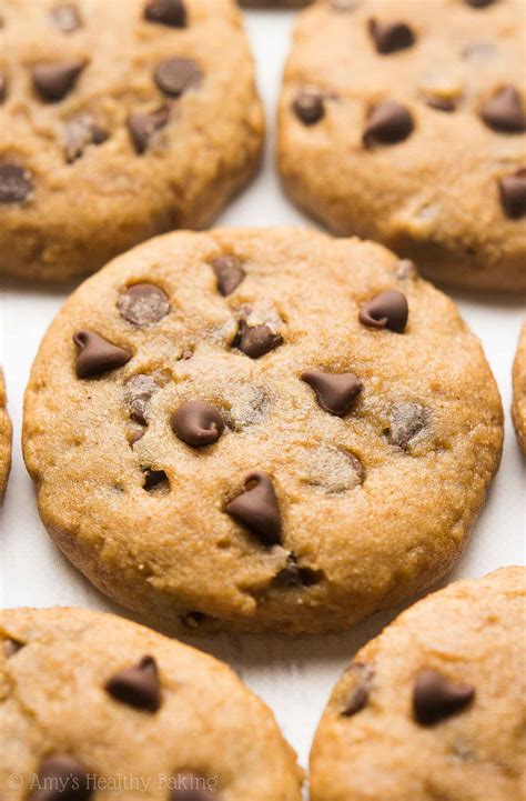 Healthy Banana Chocolate Chip Cookies Recipe Video Amys Healthy