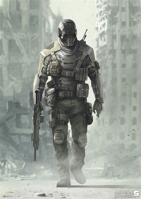 Character Concepts Mc5 On Behance Future Soldier Armor Concept