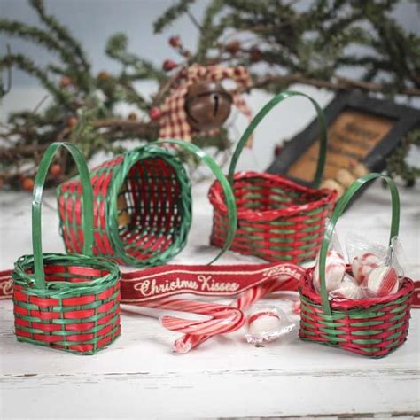 Small Christmas Baskets Baskets Buckets And Boxes Home