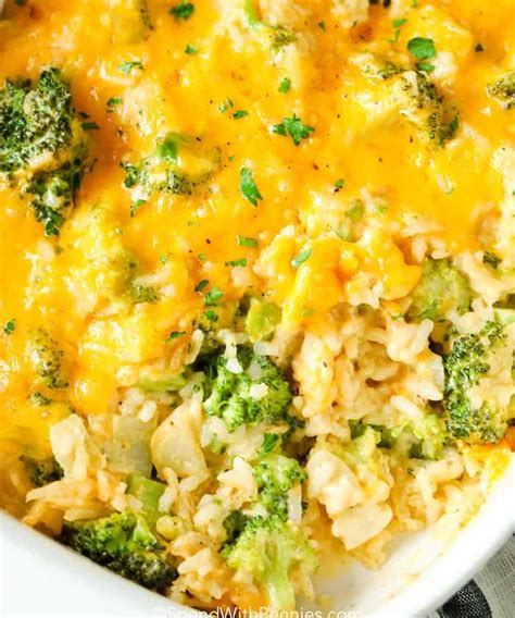 Broccoli rice is a great way to use up the entire broccoli, including the stalk! Recipe: Delicious Easy Chicken, broccoli & rice Casserole - Easy Food Recipes Ideas