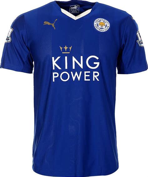 Leicester city trikot m 2015 2016 puma shirt jersey 15/16 heim king power vardy. Leicester City 15-16 Trikots veröffentlicht - Nur Fussball