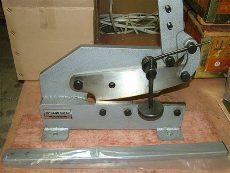 New 10 Hand Bench Metal Shear 14 Plate