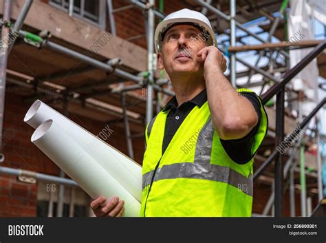 Male Builder Foreman Image And Photo Free Trial Bigstock