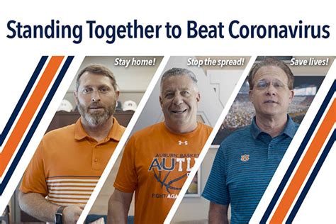Auburn University Coaches Launch Psa That Calls For “teamwork” In