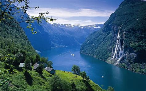 Fondos De Pantalla Paisaje Mar Lago Naturaleza Noruega Fiordo