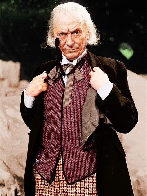 1963 William Hartnell As Doctor Who The First One Rcolorization