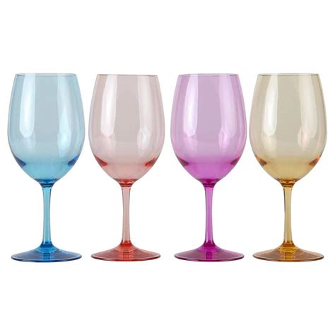China Charmlite Shatterproof Red Wine Glass Tritan Wine Goblets Acrylic Stemmed Wine Glass 20