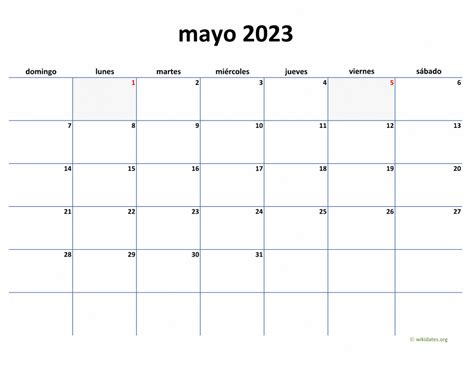Calendario Mayo 2023 Para Imprimir Pdf Imagesee