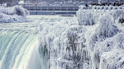 Niagara Falls Is Covered In Ice And Its Magical Condé Nast Traveler