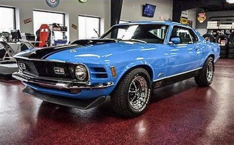 70 Mustang Fastback Mach 1 In Grabber Blue Ebay Mustang Cars Ford