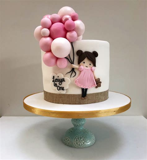 Girl And Balloon Cake Etoile Bakery