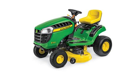 John Deere E100 Lawn Tractor Price Specs Category Models List Prices