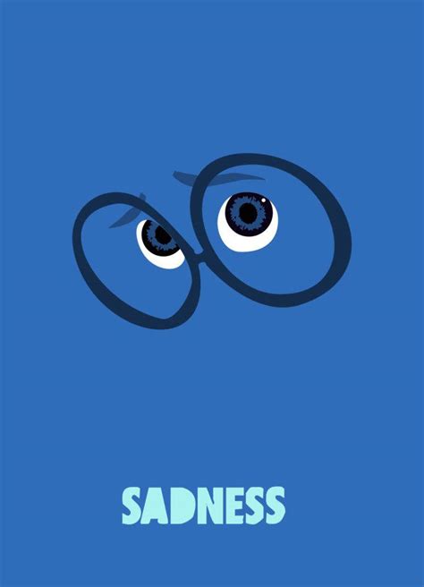 Download Sadness Eyes Inside Out Wallpaper