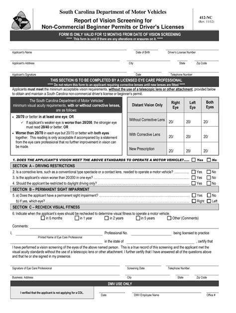 Form 412 Nc Fill Out And Sign Online Dochub