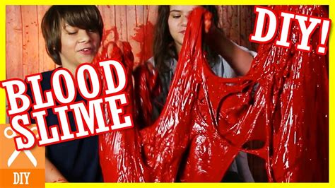 Diy Blood Slime Giant Bowl Of Bloody Slime Fun Halloween Activity For