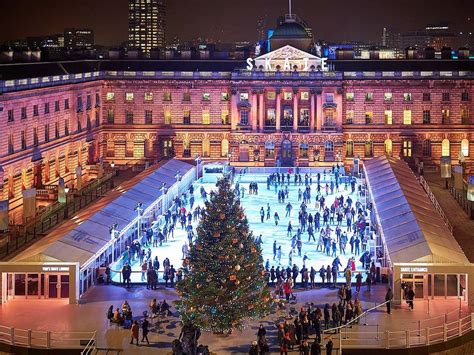 Somerset House Ice Rink Ice Skating London Ice Skating Rink Ice Rink