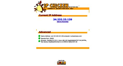 Access Ip Chicken What Is My Ip Address Free Public