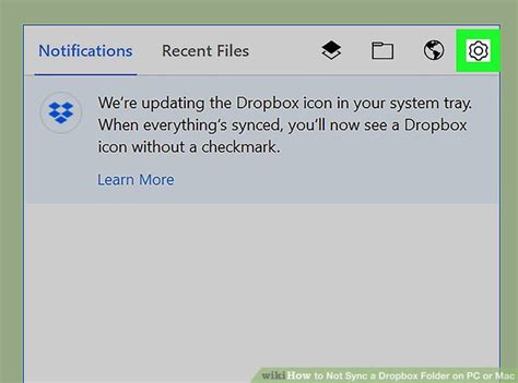 Dropbox Icon Not Showing At Collection Of Dropbox