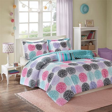 All comforter sets ship free over $50! Twin/Twin XL Carly Reversible Comforter Set Micro Fiber ...