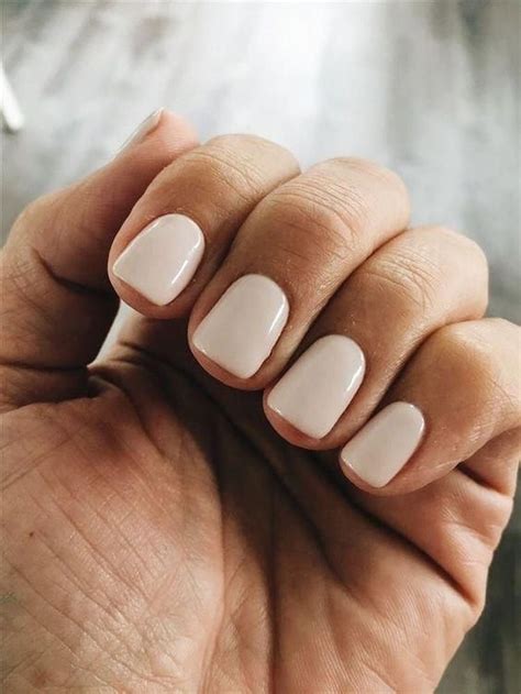 47 Unusual Fall Nail Colors Ideas That You Will Love Now In 2020 Ivory Nails Neutral Nails