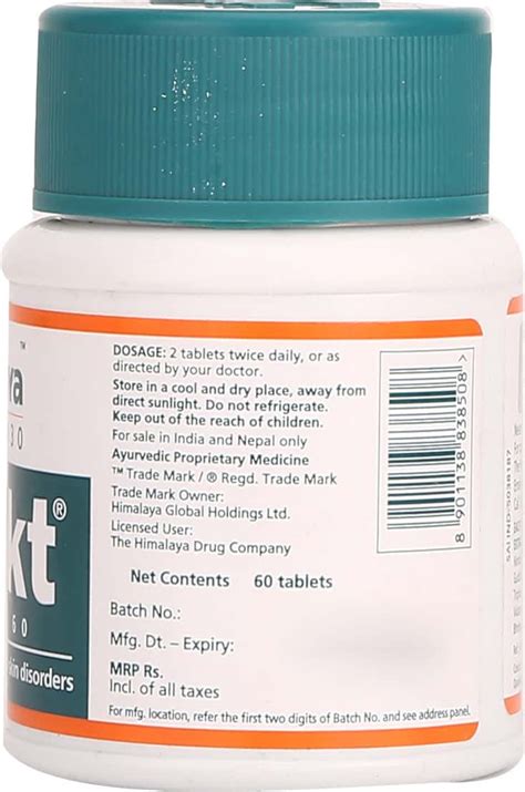 Buy Himalaya Talekt Tablets 60s Online And Get Upto 60 Off At Pharmeasy