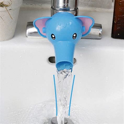 100mm Bathroom Baby Kids Animal Toys Water Tap Faucet Extender