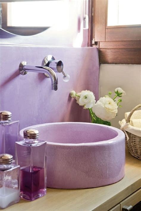 The purple color is great for the bathroom, since this shade holds a specific flexibility in terms of the style and the energy, meaning that this color can be anything that you want it to be. 19 Awesome Purple Bathroom Design Ideas | Interior God