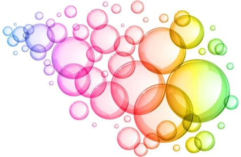 Abstract Colorful Bubbles Background Vector Graphic Free