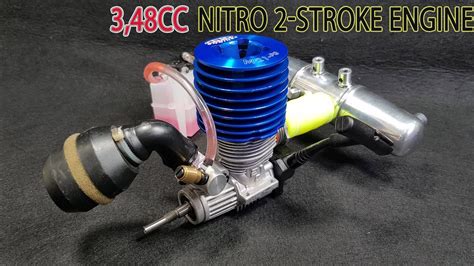Starter 348cc Nitro 2 Stroke Engine Youtube