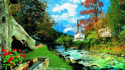 Bavarian Alps Wallpaper Wallpapersafari