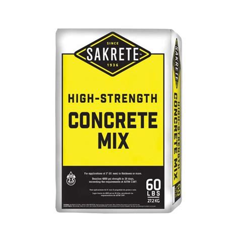 Sakrete 65200390 High Strength Portland Cement 80 Lb Bag Gray